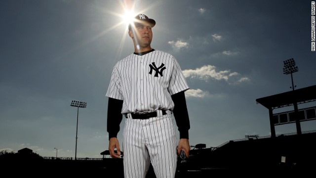 derek jeter pinstripe jersey