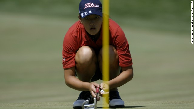 Wie has been shouldering great expectations since a young age. She qualified for an LPGA tournament at the age of 12, making her the youngest to do so.