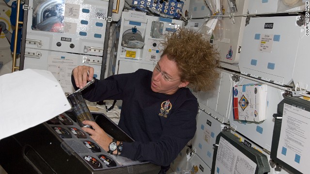 NASA astronauts activated the Salmonella vaccine spaceflight experiments on the International Space Station for researchers analyzing the ability of Salmonella to become more potent in space in order to develop therapeutics, such as vaccines.