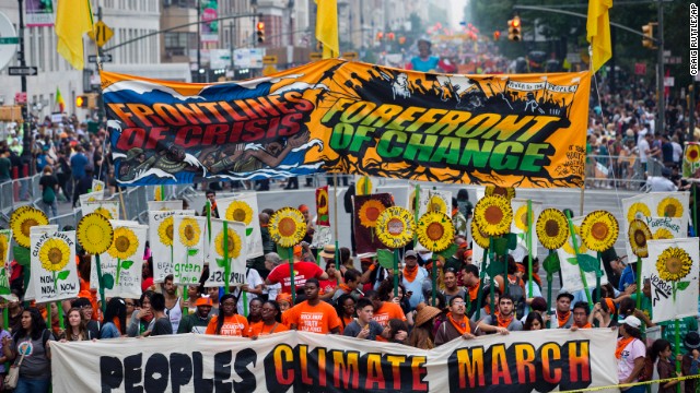 Photos: Rallying to stop climate change