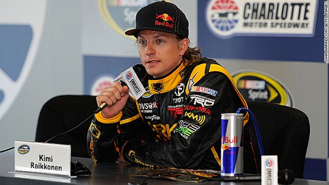 Raikkonen also brought his inimitable interview style to NASCAR in 2011 when he competed in two races.