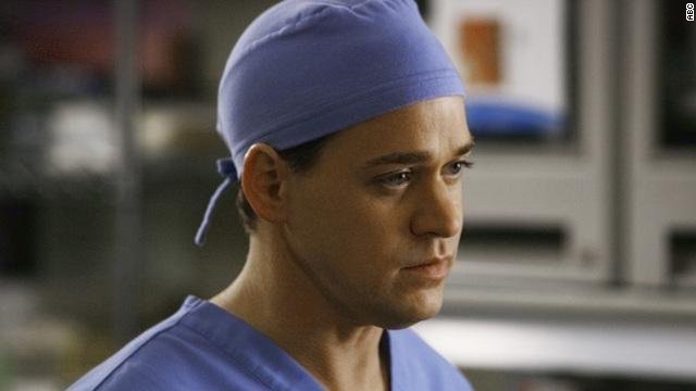 T.R. Knight stars as Dr. George O'Malley in 