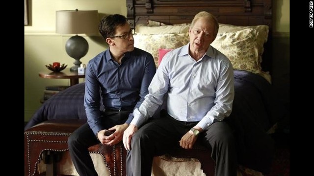 Jeff Perry and Dan Bucatinsky star as Cyrus Beene and James Novak in 