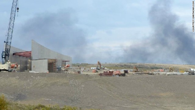 Fire Erupts At Flight 93 Memorial In Pennsylvania 1602