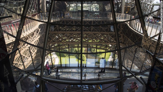 Eiffel Tower Gets Dizzying New Glass Floor Cnn Com