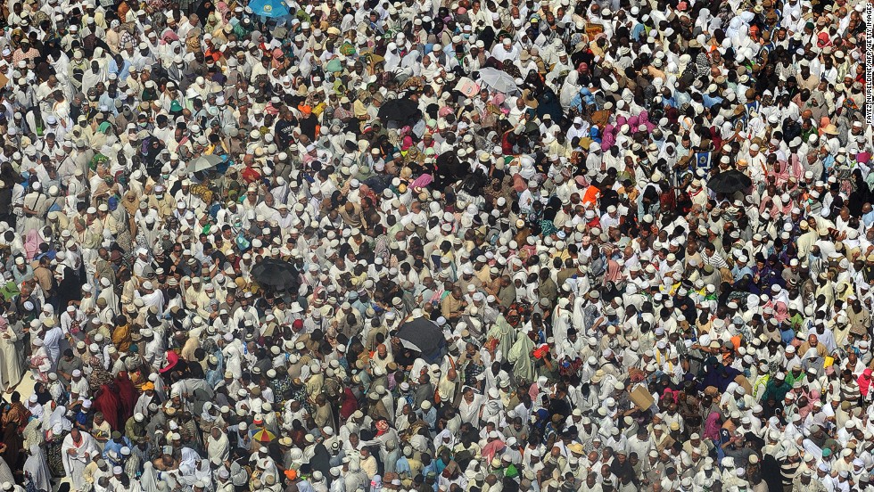 Manejo de las multitudes en el Hajj