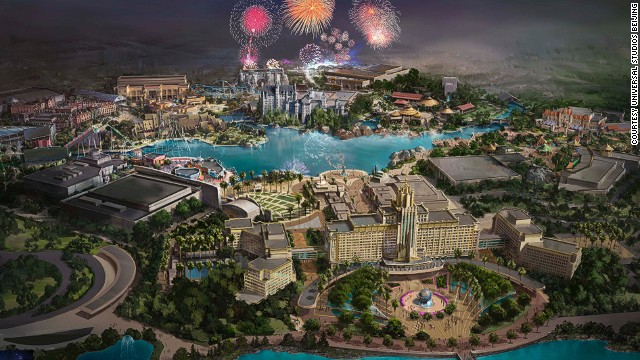 Universal Beijing will blend Chinese cultural heritage with Hollywood movie themes. The complex will feature the first-ever Universal Studios-themed resort hotel.