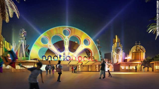 Motiongate Dubai will feature Dreamworks Animation characters and themed dining.