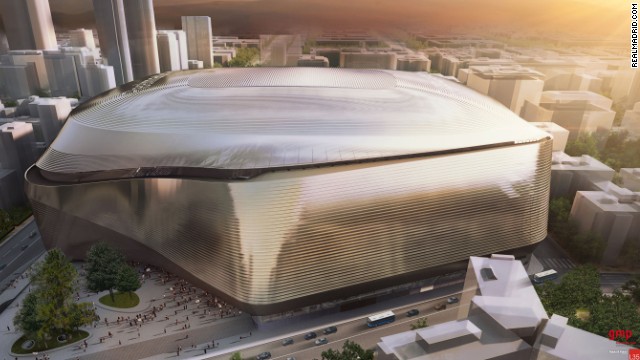 His architecture firm is also behind the $500m redevelopment of Real Madrid's home -- the Estadio Santiago Bernabeu. 