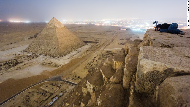 The climbers made headlines last year when they scaled the Great Pyramid at Giza, Egypt -- and later apologized when they were accused of disrespecting the ancient monuments.