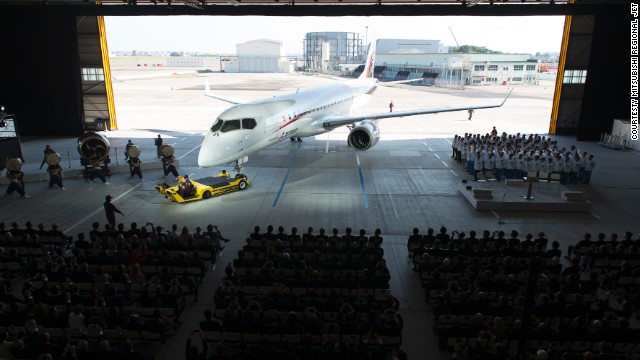 Going up against Embraer and Bombardier in the narrow-bodied sector, the MRJ is set to begin service in 2017. 