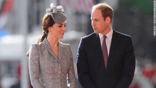 Britain's Catherine, Duchess of Cambridge, joins Prince William at a ceremony in London on October 21. She has struggled with <a href='http://www.cnn.com/2014/09/16/health/hyperemesis-gravidarum/'>severe morning sickness</a>, and it was her first public appearance since <a href='http://www.cnn.com/2014/09/08/world/europe/uk-royal-pregnancy/index.html?hpt=hp_t1' target='_blank'>Buckingham Palace announced</a> that the pair are awaiting baby No. 2 in April. 