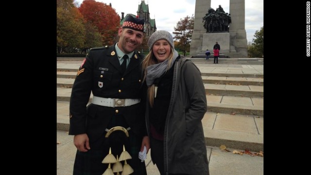 Cpl. Nathan Cirillo on Sunday.