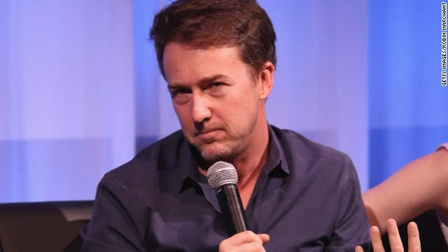 The Boston-born, Maryland-raised Edward Norton spent some time in Japan after graduating from Yale. He worked for a foundation created by his grandfather, real-estate developer James Rouse. He says his Japanese is rusty but<a href='https://www.youtube.com/watch?v=5A3dsYKoJh0' > he can still speak it</a>. 