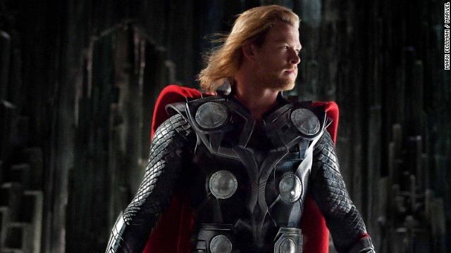 Chris Hemsworth played Thor in the 2011 film of the same name. There was also a sequel in 2013, and Thor, of course, is one of the Avengers.