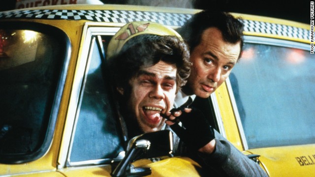 "Scrooged" with Bill Murray and David Johansen "... was obviously intended as a comedy, but there is little comic about it, and indeed the movie's overriding emotions seem to be pain and anger," Ebert wrote. "You can't bad-mouth 'A Christmas Carol' all the way through and then expect us to believe the good cheer at the end."