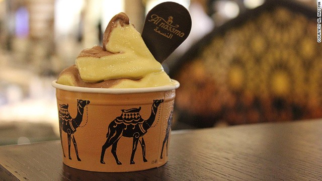 Al Nassma has also experimented with making camel milk ice cream, which is served at Dubai cafe Al Majlis. Camel milk products take a lot of trial and error, as camel milk has half the fat of cow's milk.