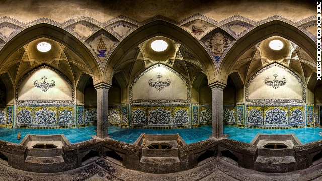 Much of his work to date focuses on Iranian towns known for their landmark architecture, such as Isfahan and Shiraz.