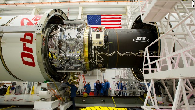The payload fairing goes onto the spacecraft. Orbital will lead the investigation of the accident, along with the FAA, with NASA assisting. Among other things, they'll try to collect and examine any debris that can be recovered, review data from the spacecraft before its destruction and look at videos around the launch time.