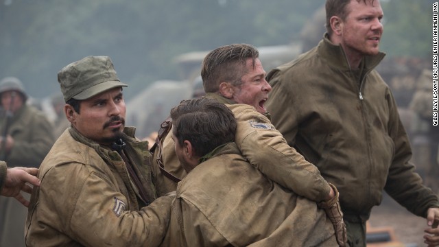 "Fury" brought in $9.1 million at the box office this weekend, grossing $60 million in total.