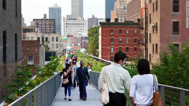 Considered this generation's Central Park, the 1.45 miles of reclaimed railroad track is testament to urban beautification efforts. 