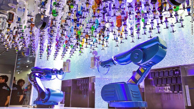 Royal Caribbean says Quantum of the Seas is the world's most technologically advanced cruise ship. It has robot bartenders. Do we still have to tip them?