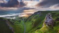 Sunrise at Winnats Pass, Derbyshire, England by Sven Mueller-- Visit Britain 'You're invited' Award for the best image from an overseas entrant -- Winner 2014