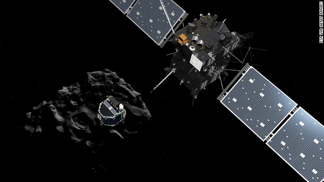 La misión 'Rosetta' inicia el histórico aterrizaje en un cometa