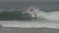 Hawaiian surfer making waves