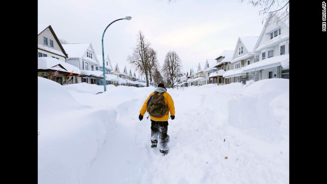 Photos: Wintry weather across U.S.