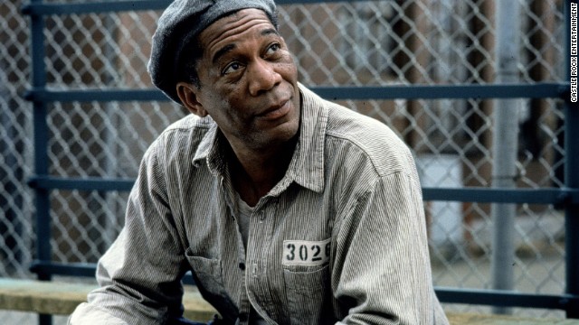 <strong>Then:</strong> When Morgan Freeman signed up to play Red, the prison contraband smuggler who befriends Tim Robbins' falsely accused Andy, he was stunned that he landed the part. When he was set to audition, called his agent "and said, 'It doesn't matter which part it is; I want to be in it,' " Freeman <a href='http://www.hollywoodreporter.com/news/morgan-freeman-golden-globes-281468' >recalled to The Hollywood Reporter</a>. "He said, 'Well, I think they want you to do Red.' And I thought, Wow, I control the movie! I was flabbergasted by that." The role earned Freeman his third Oscar nomination. 