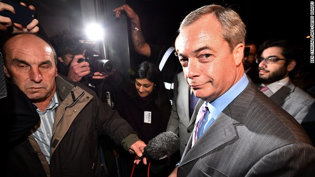 UKIP's Nigel Farage will be reveling in his party's triumph and redoubling efforts to win over Euroskeptic Tories.