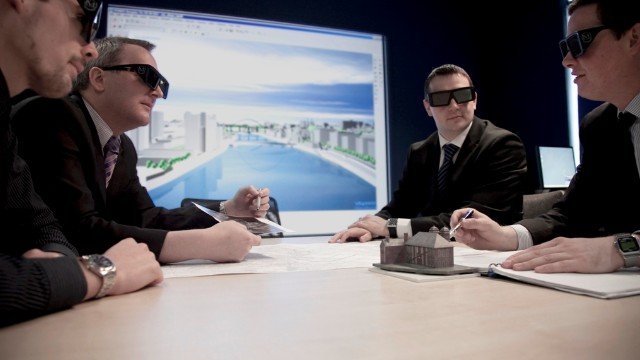 A business conference can take in virtual tours in a range of settings. 