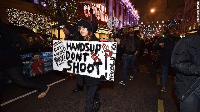 Ferguson Protests Spread Coast To Coast 