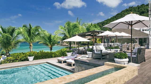 Luxury powerhouse LVMH unveiled Cheval Blanc St-Barth Isle de France this year in the French West Indies. Butler-escorted sailing trips, lobster lunch on a pristine island and Guerlain spa treatments await.