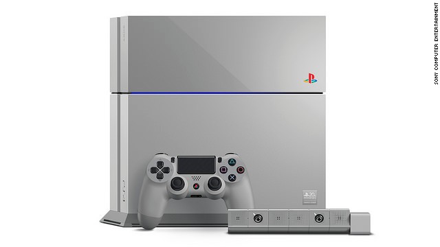 The 20th Anniversary PlayStation 4 comes in the gray color of the original PlayStation and bears other imagery harking back to the history of the console. Only 12,300 will be released globally, a nod to 12/3, or December 3, the date the console was released in Japan in 1994. Here's a look at the console through the years.