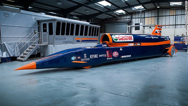 Made of titanium, carbon fibre and designed to go faster than a speeding bullet, the Bloodhound SSC has been painstakingly put together and tested over the better part of six years.