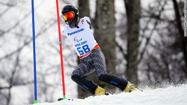 Armenian skier Mher Avanesyan competes in the men's slalom Thursday, March 13, at the Winter Paralympic Games. The Paralympics were held in Sochi, Russia, just like the Olympics. <a href='http://www.cnn.com/2014/03/08/world/gallery/paralympics-2014/index.html'>See more photos from the Paralympics</a>