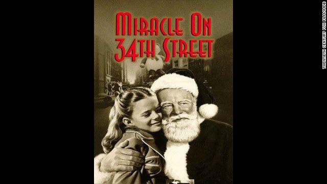 "Miracle on 34th Street" (1947): After so many decades, this is still a mainstay each holiday season. (And that's even after a 1994 remake.) Starring Maureen O'Hara, John Payne and a young Natalie Wood, this story never loses its magic. 