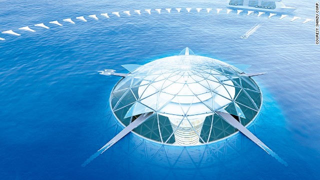 Shimizu say projects like the Ocean Spiral may be necessary in the future to confront problems such as rising sea levels and the need to create new, clean energy sources.<!-- -->
</br><!-- -->
</br>According to a statement from the Japan Agency for Marine-Earth Science and Technology, a national research institute which is providing data to Shimizu for the project, it is vitally important "to promote maritime innovations in areas ranging from the use of marine resources to the deployment of marine biotechnology."<!-- -->
</br><!-- -->
</br>The agency adds that the research which will have to be carried out to make the Ocean Spiral viable will also "advance our understanding of the sea and earth."