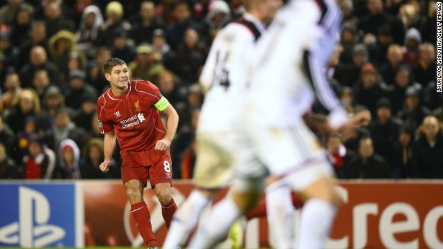 Gerrard gave Liverpool hope with a stunning free kick to draw his side level with nine minutes of normal time remaining.