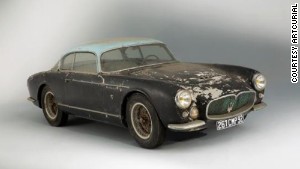 The Ferrari\'s roommate in the garage was a 1956 Maserati A6G Gran Sport Frua.