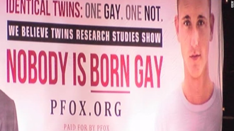 Billboard Claims Nobody Is Born Gay Video