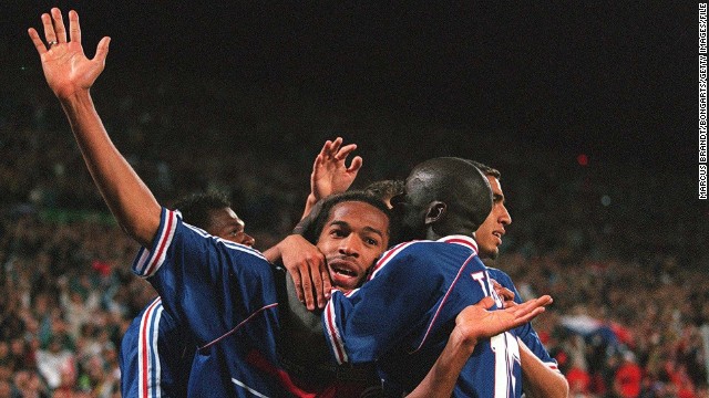 He rose to prominence at the 1998 World Cup, scoring three goals as France won the tournament in front of their home supporters. 