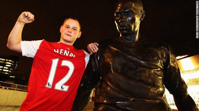 A bronze statue of Henry was unveiled outside Arsenal's Emirates Stadium in 2011. It became an instant hit with the North London club's fans. 