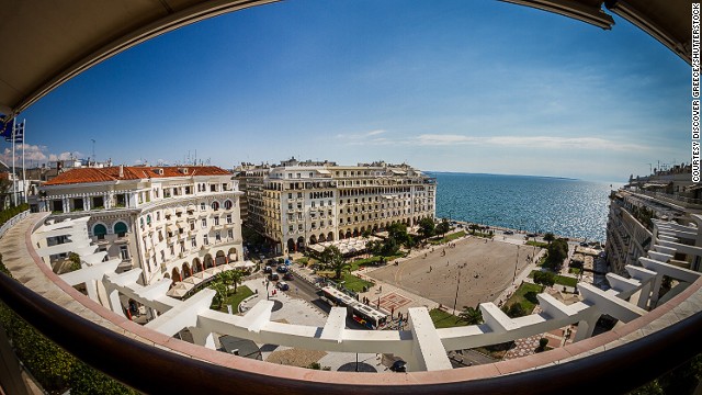 Greece's northern hub Thessaloniki is a year-round destination filled with boutiques and classy bars and restaurants. 