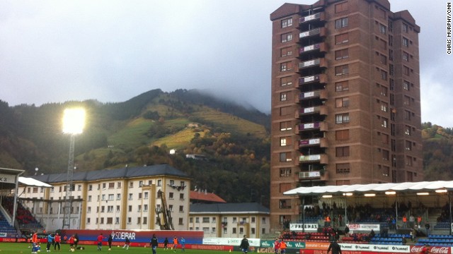 Tiny Eibar is holding its own in Spain's top flight despite being the smallest team in the division by some distance. After successive promotions, and a share issue to raise the requisite capital, the club situated in the Basque mountains sits in the top half of the table as the season nears its half way point.