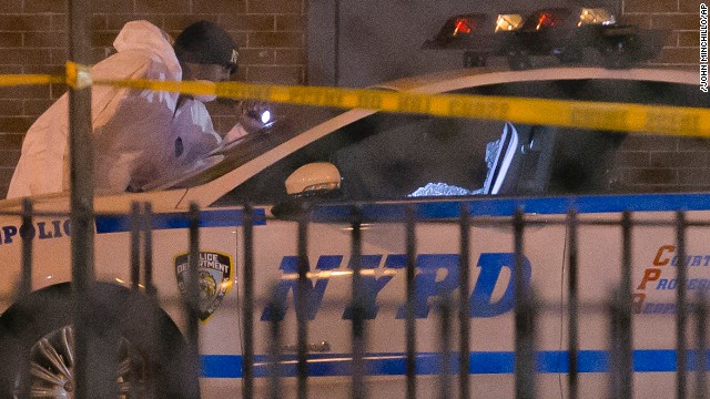 2 New York Police Officers Shot To Death