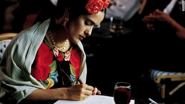 <strong>"Frida" (2002)</strong>: Salma Hayek fulfilled a long-held dream portraying the unconventional artist. <strong>(Amazon)</strong>