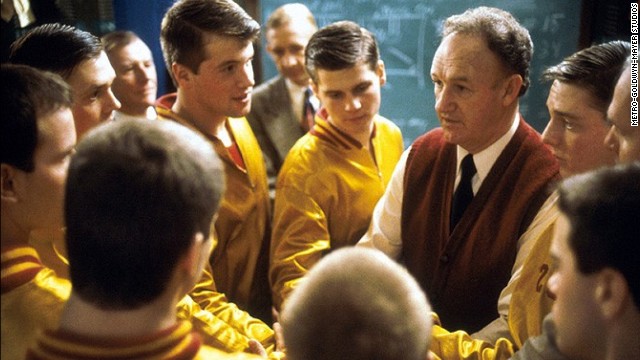 <strong>"Hoosiers" (1986)</strong>: A coach with a questionable past and a man with a drinking problem take over training a high school basketball team in this popular '80s film. <strong>(Amazon) </strong>